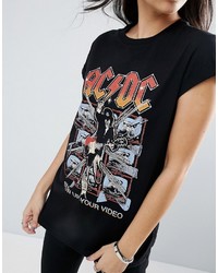 Asos T Shirt With Acdc Print