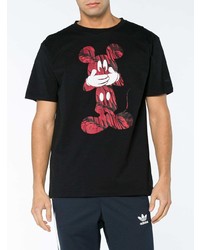 Marcelo Burlon County of Milan T Shirt With Mickey Mouse Print