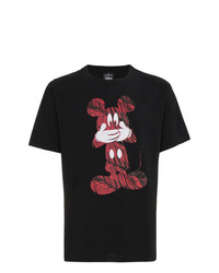 Marcelo Burlon County of Milan T Shirt With Mickey Mouse Print