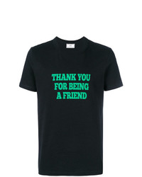 AMI Alexandre Mattiussi T Shirt With Print Thank You For Being A Friend