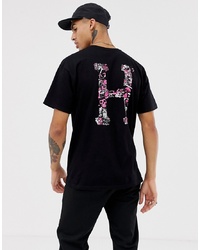 HUF T Shirt With Proto Classic Back Print In Black