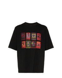 Marcelo Burlon County of Milan Tarot Card Printed Cotton T Shirt