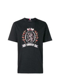 Tommy Hilfiger Tartan Logo T Shirt