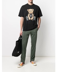 DOMREBEL Teddy Bear Print T Shirt