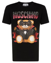 Moschino Teddy Print Cotton T Shirt