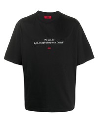 424 Text Print Cotton T Shirt