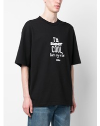 032c Text Print Organic Cotton T Shirt