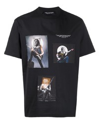 Neil Barrett The Rockstar Gods Printed T Shirt