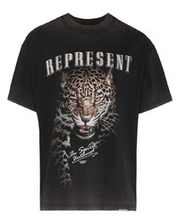 Represent The Spirit Untamed Graphic Print T Shirt