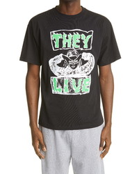 Aries They Live Logo Graphic Cotton Tee