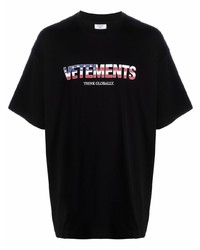 Vetements Think Globally Logo T Shirt