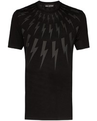 Neil Barrett Thunderbolt Print T Shirt