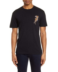 French Connection Tiger Applique T Shirt