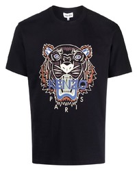 Kenzo Tiger Head Motif T Shirt