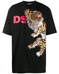 DSQUARED2 Tiger Patch T Shirt