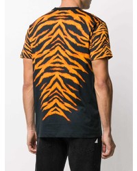 VERSACE JEANS COUTURE Tiger Print T Shirt