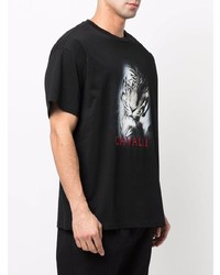 Roberto Cavalli Tiger Print T Shirt