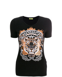 Versace Jeans Tiger Print T Shirt