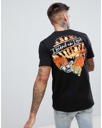 Friend or Faux Tigers Back Print T Shirt