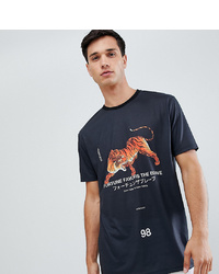 ASOS DESIGN Tline T Shirt With Souvenir Tiger Print