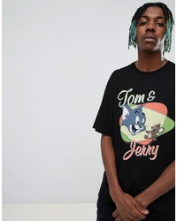 ASOS DESIGN Tom And Jerry Oversized T Shirt