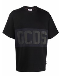 Gcds Tonal Logo Print Cotton T Shirt