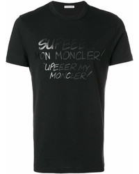 Moncler Tonal Logo Print T Shirt