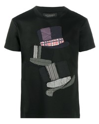 Viktor & Rolf Top Hats Graphic Print T Shirt