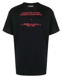 Raf Simons Tour Date Print T Shirt