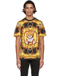 Moschino Tricolor Teddy Print T Shirt
