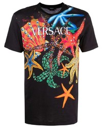 Versace Trsor De La Mer Print T Shirt
