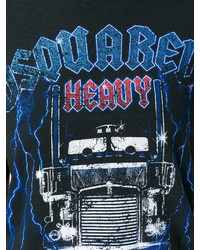 Dsquared2 Trucker Tour Print T Shirt