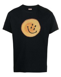 KAPITAL Trunk Rain Smile Cotton T Shirt