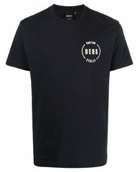 Deus Ex Machina Turbulane Printed Cotton T Shirt