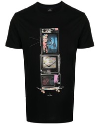 PS Paul Smith Tv Print T Shirt