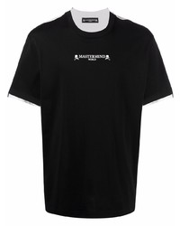 Mastermind World Two Tone Logo Print T Shirt