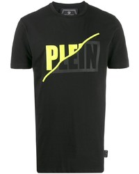 Philipp Plein Two Tone Logo Stamp T Shirt