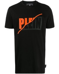 Philipp Plein Two Tone Logo Stamp T Shirt