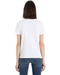 Moschino Underbear Printed Cotton Jersey T Shirt