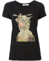 Undercover Floral Bird Print T Shirt