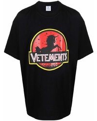 Vetements Unicorn Logo Printed T Shirt