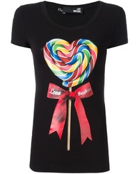 Love Moschino Lollypop Print T Shirt
