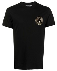 VERSACE JEANS COUTURE V Emblem Cotton T Shirt