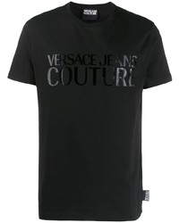 VERSACE JEANS COUTURE Varnished Logo T Shirt