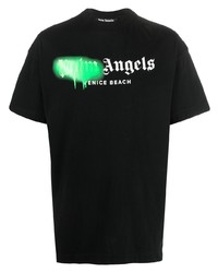 Palm Angels Venice Sprayed Logo T Shirt