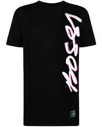 Bossi Sportswear Vertical Logo Print T Shirt