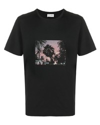Saint Laurent Vhs Print T Shirt