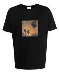 Saint Laurent Vhs Sunset T Shirt