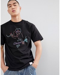 Diamond Supply Vino T Shirt In Black