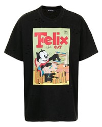 Mostly Heard Rarely Seen Vintage Piggy Bank Felix T Shirt